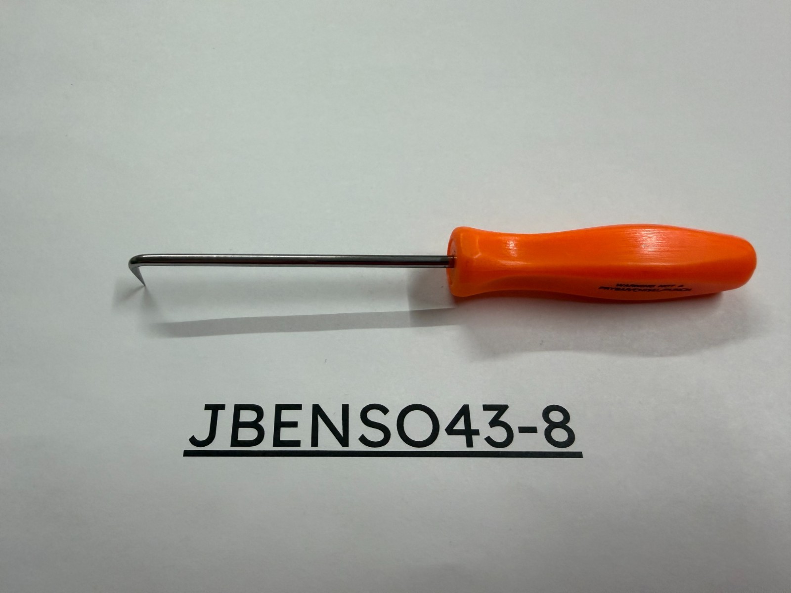 Snap-on Tools USA NEW ORANGE 6″ Mini Hard Grip Short 90° Tip Pick 3ASH90BO