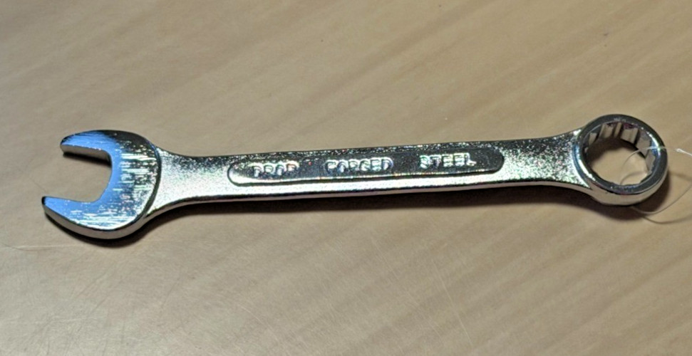 New Combination Wrench 12 Point SAE Standard 1/2 Inch 5″ long Drop Forged