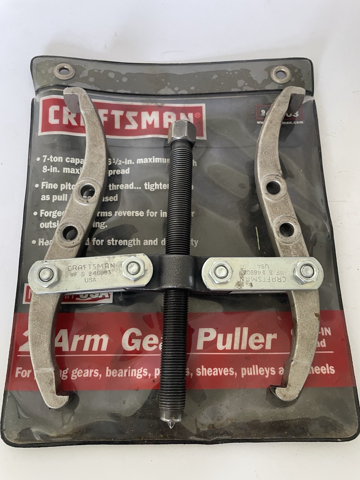 Craftsman 9-46903 Jaw Arms Gear Bearing Pulley Puller Lot