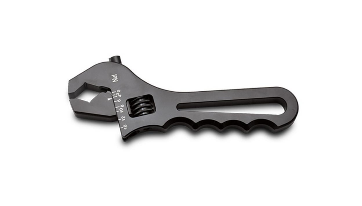 vibrant 20993 Adjustable AN Wrench Black