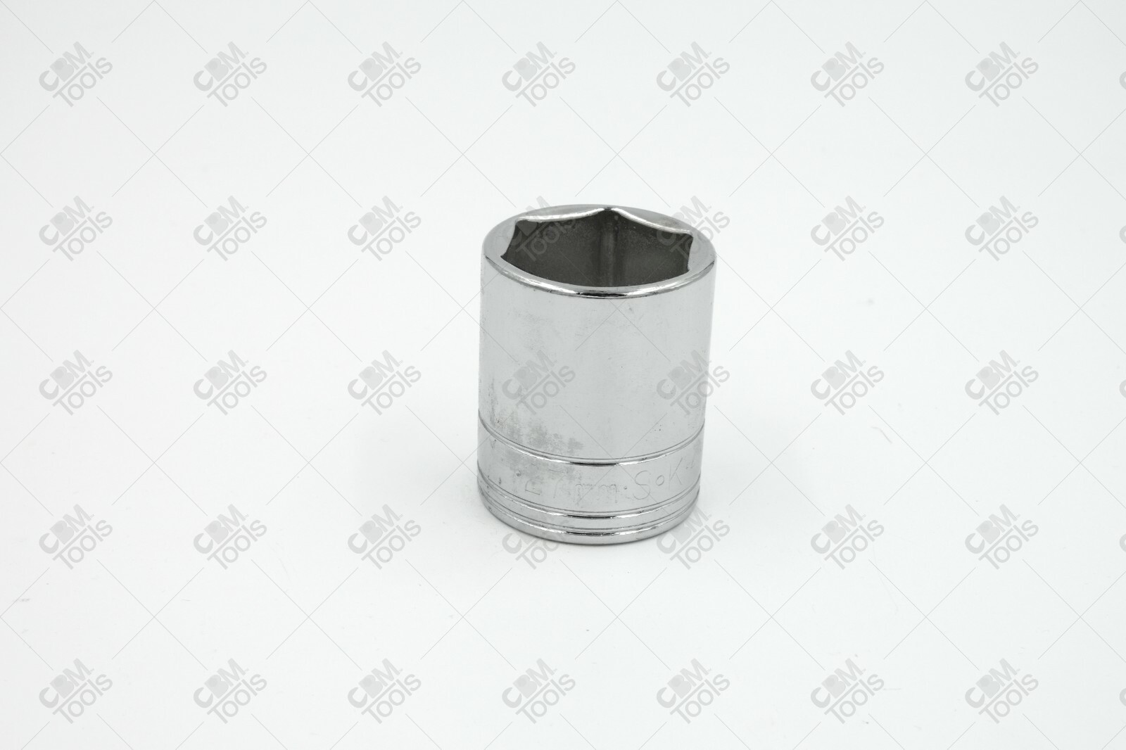 SK Hand Tools 48227 27mm 1/2in Chrome 6pt Standard Metric Socket NewUSA Made