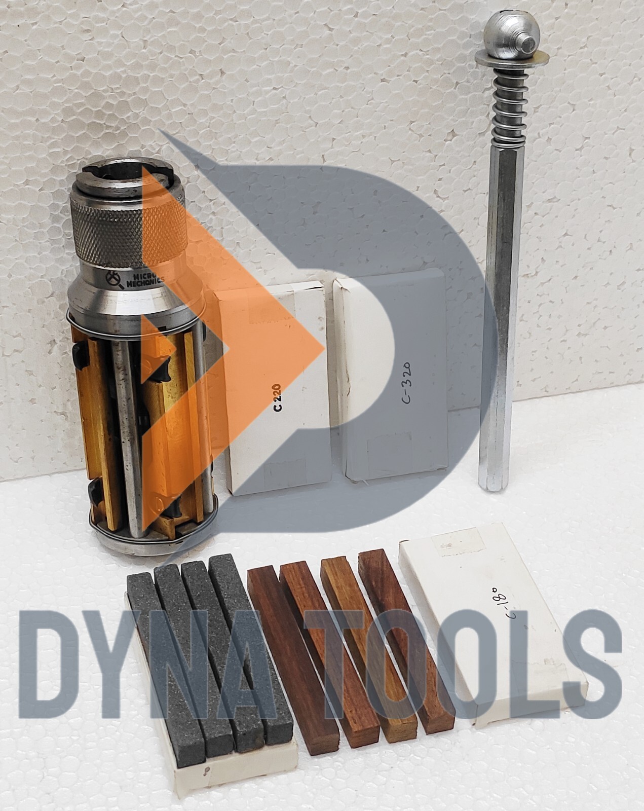 CYLINDER ENGINE HONE KIT + 4x SET STONES + 1 SET CURED WOODEN BLOCKS – ALL SIZES