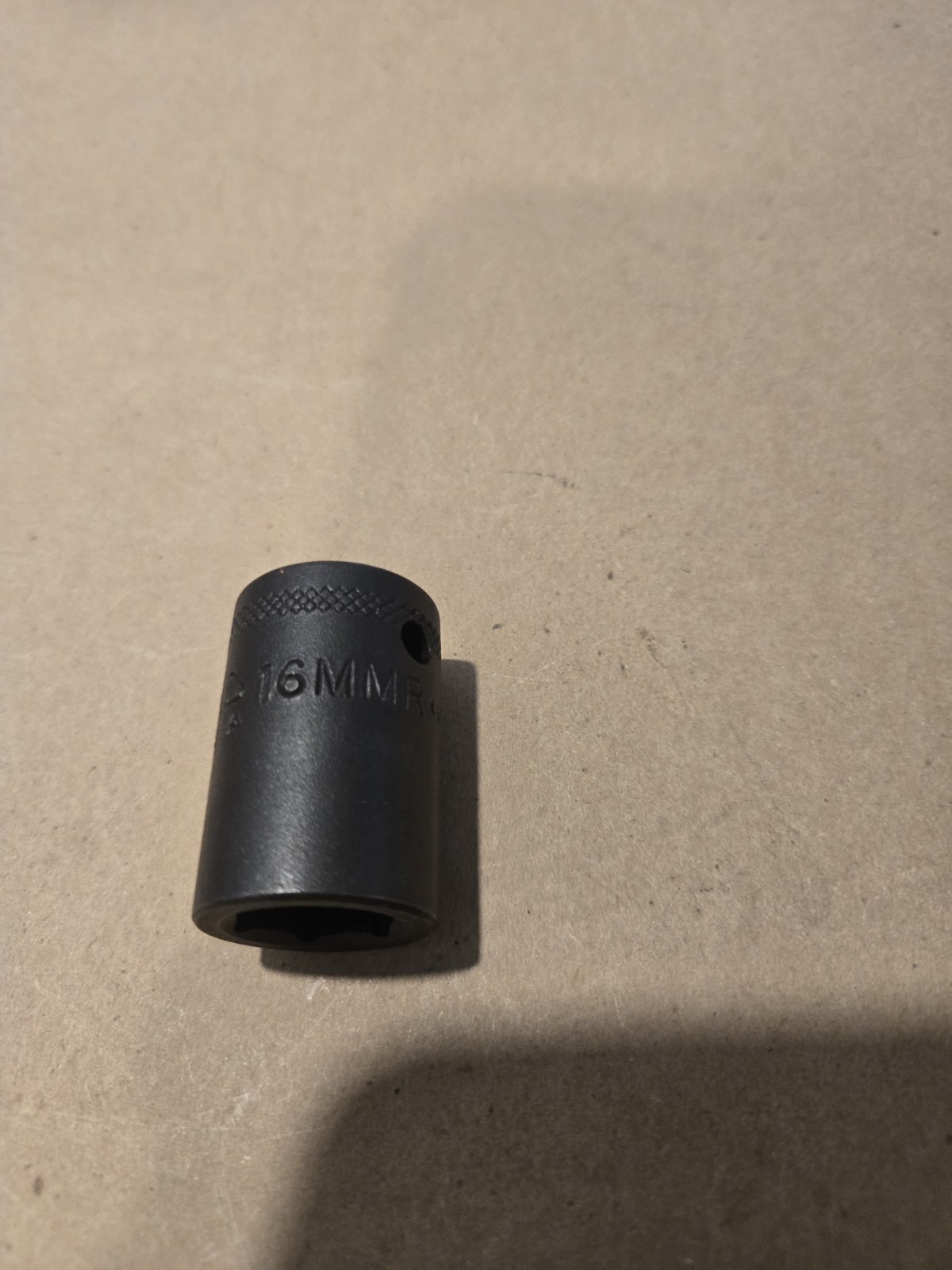 NOS Mac Tools 1/2″ Drive 16MM 6PT Metric Shallow Impact Socket USA VP616MMR