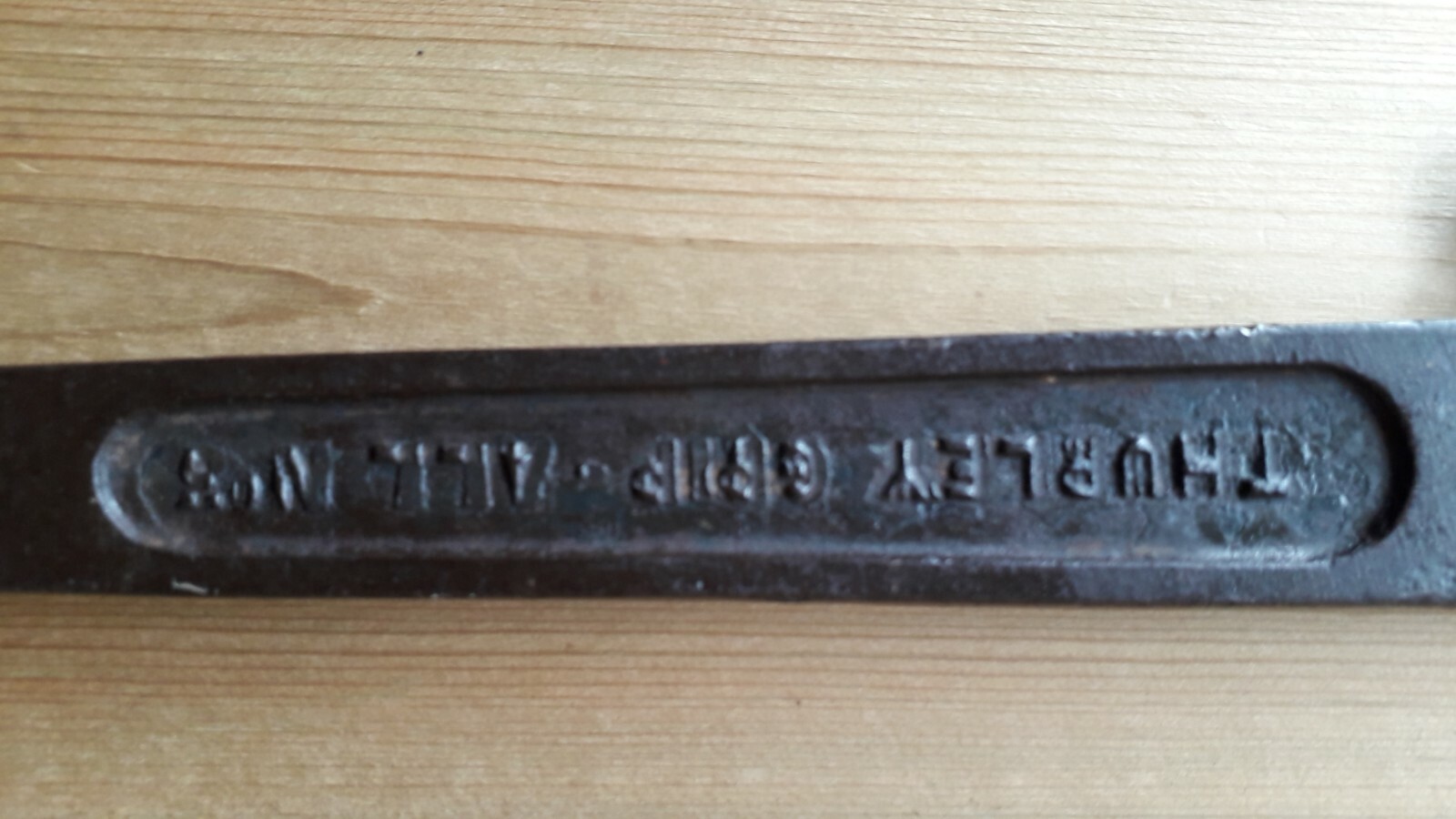 THURLEY GRIP-ALL No.2 PATENT No.215553 WRENCH Made England