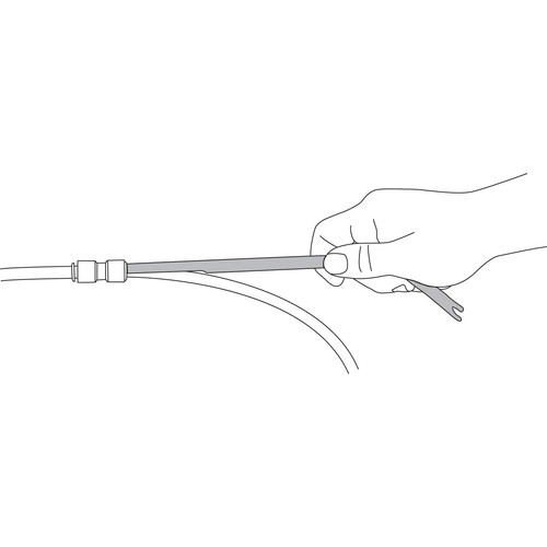Lisle 42400 Air Line Disconnect Set, Five-Piece, Double-Ended, Angled