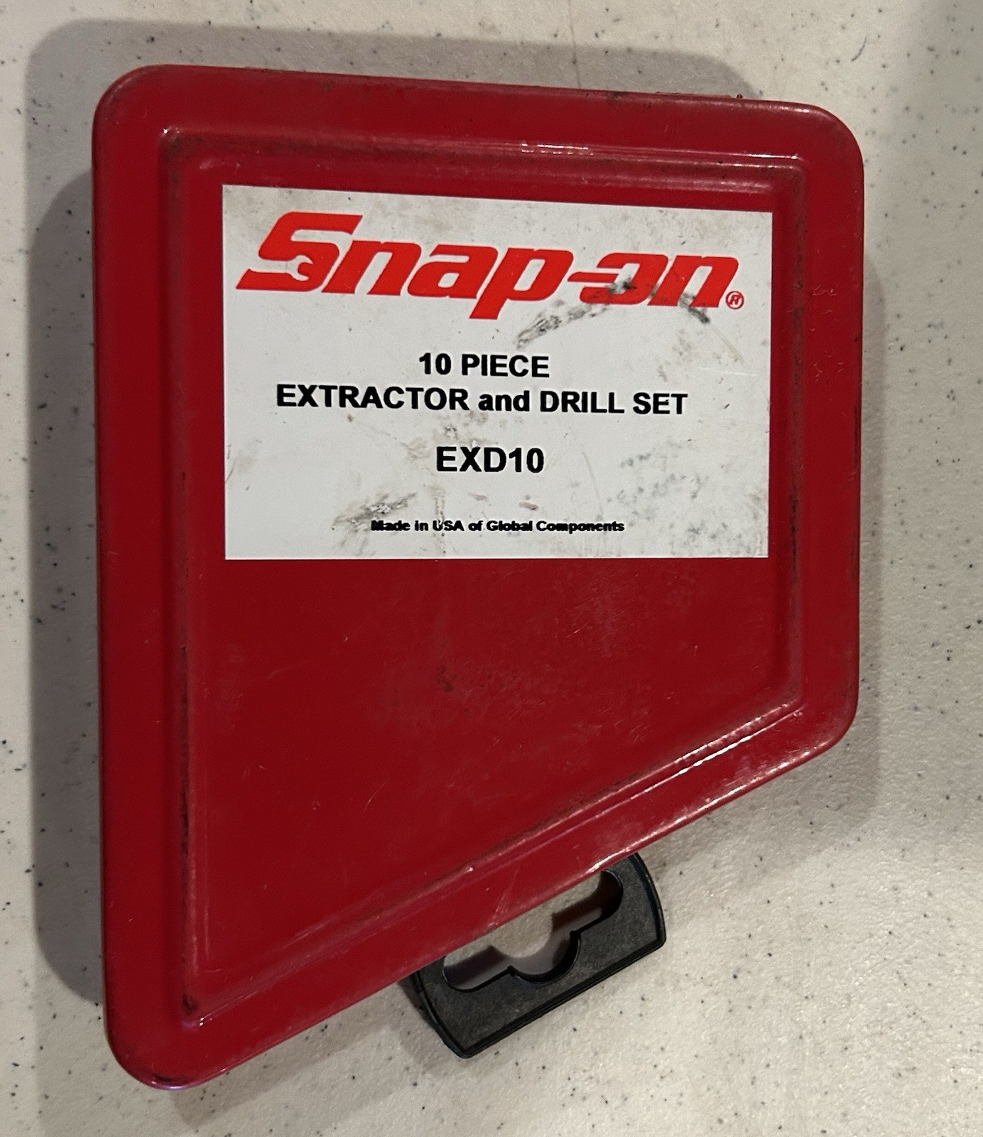 Snap-on EXD10 Drill Extractor Set ( STEEL CASE ONLY)