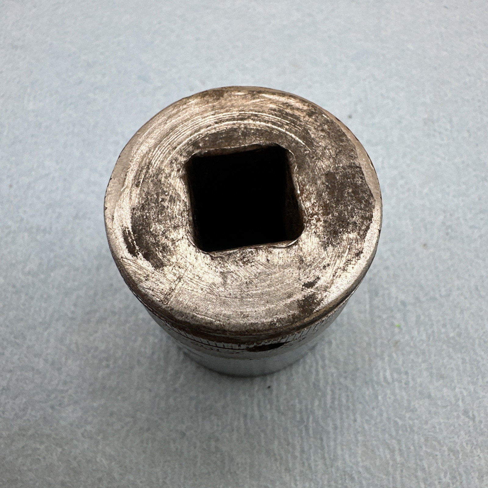 Snap-on Tools 1/2″ Drive 1-1/16″ SAE 12 point Shallow Chrome Socket SW 340, USA
