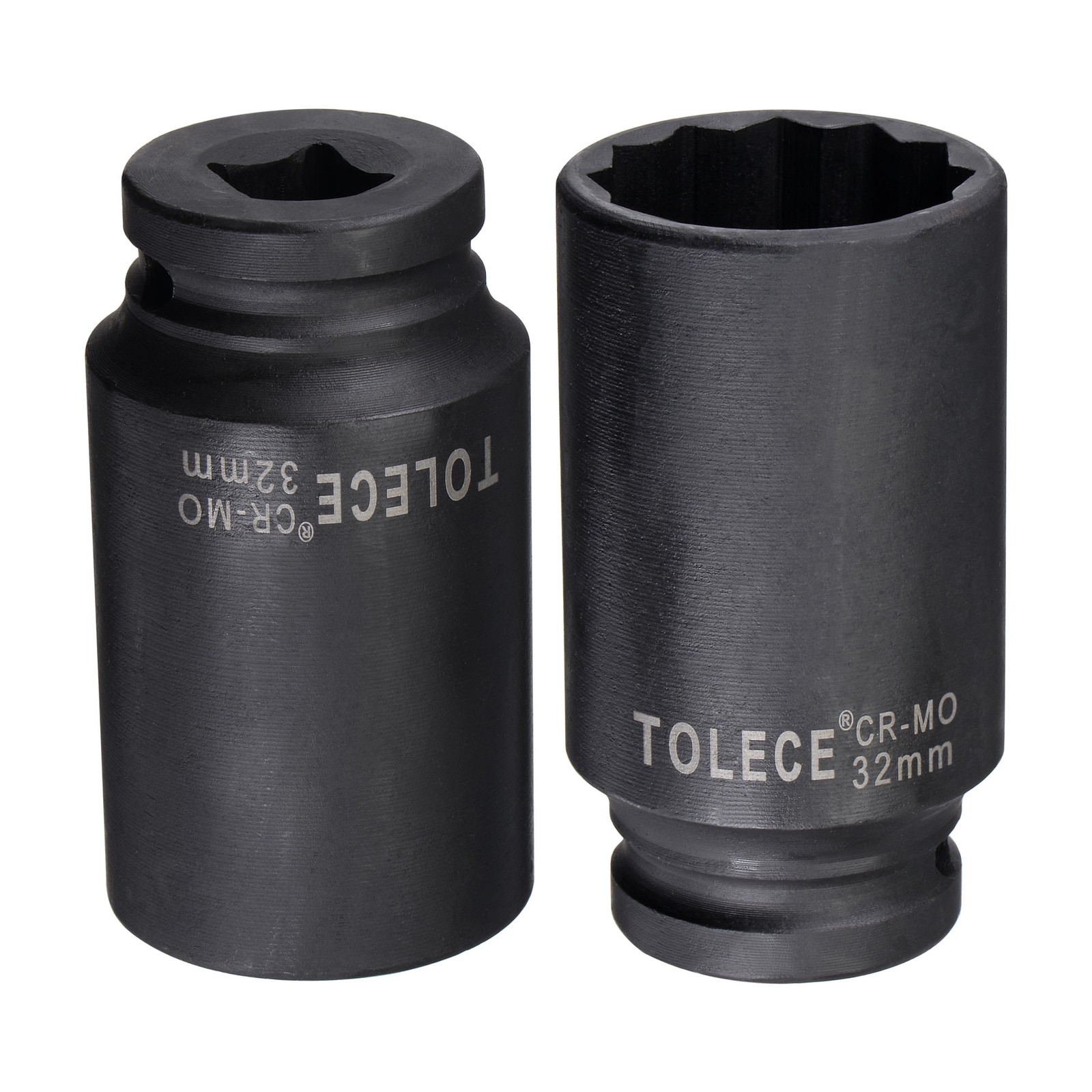 1/2-Inch Drive 32mm 12-Point Deep Impact Socket,CR-MO Steel 78mm Length