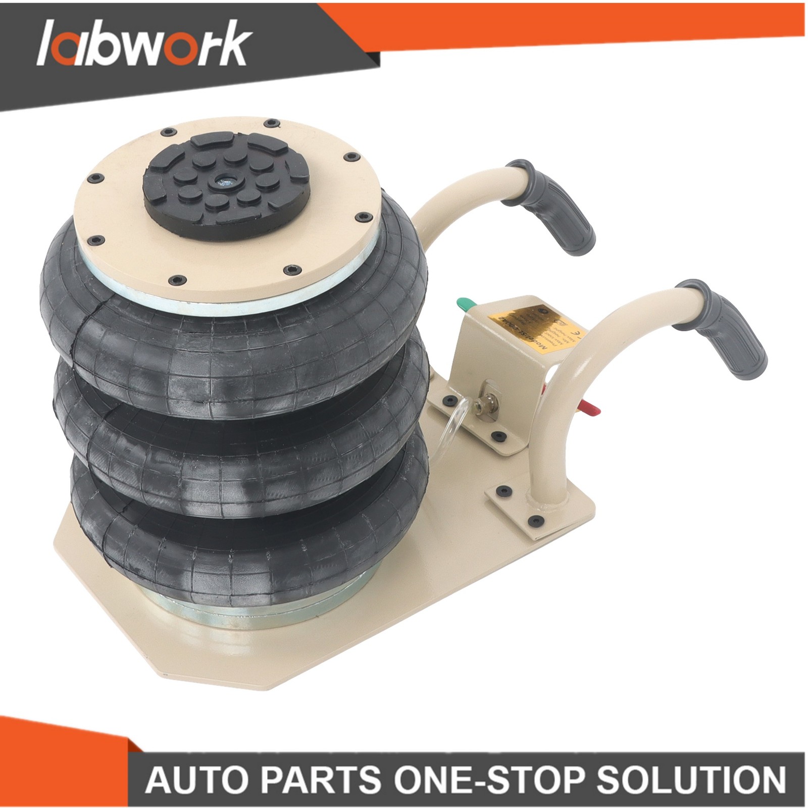 Labwork Triple Bag Air Jack 3 Ton 6600lb 17.7″ for Car SUV Lifting