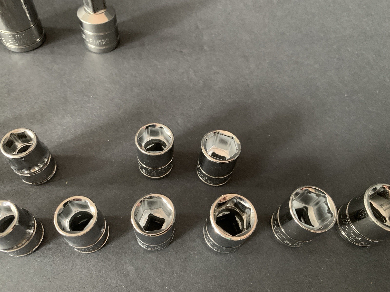 Blue-Point (by Snap-on) 73-Pc SURPLUS MIXED Socket & Bit Lot 1/4″ 3/8″ 1/2″ READ