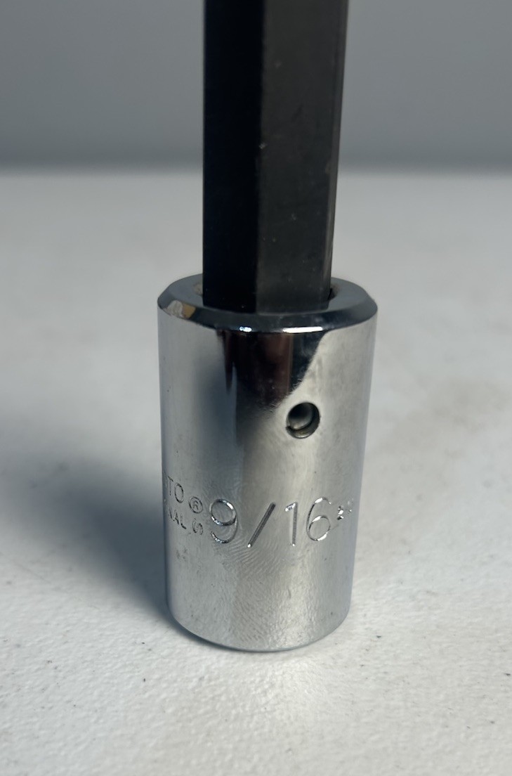 Proto J5441-9/16, 9/16″ Hex Bit Socket, 1/2″ Drive Made In USA NEW