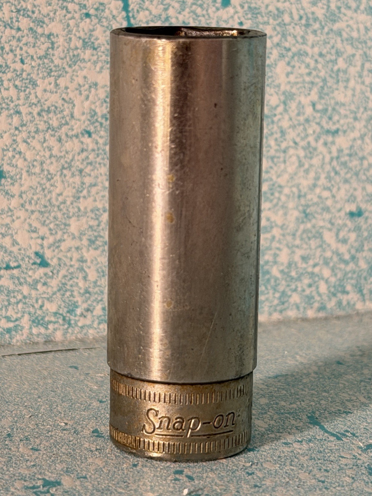 Snap On Tools 18mm 6 Point Deep Socket SFSM18 Vintage USA