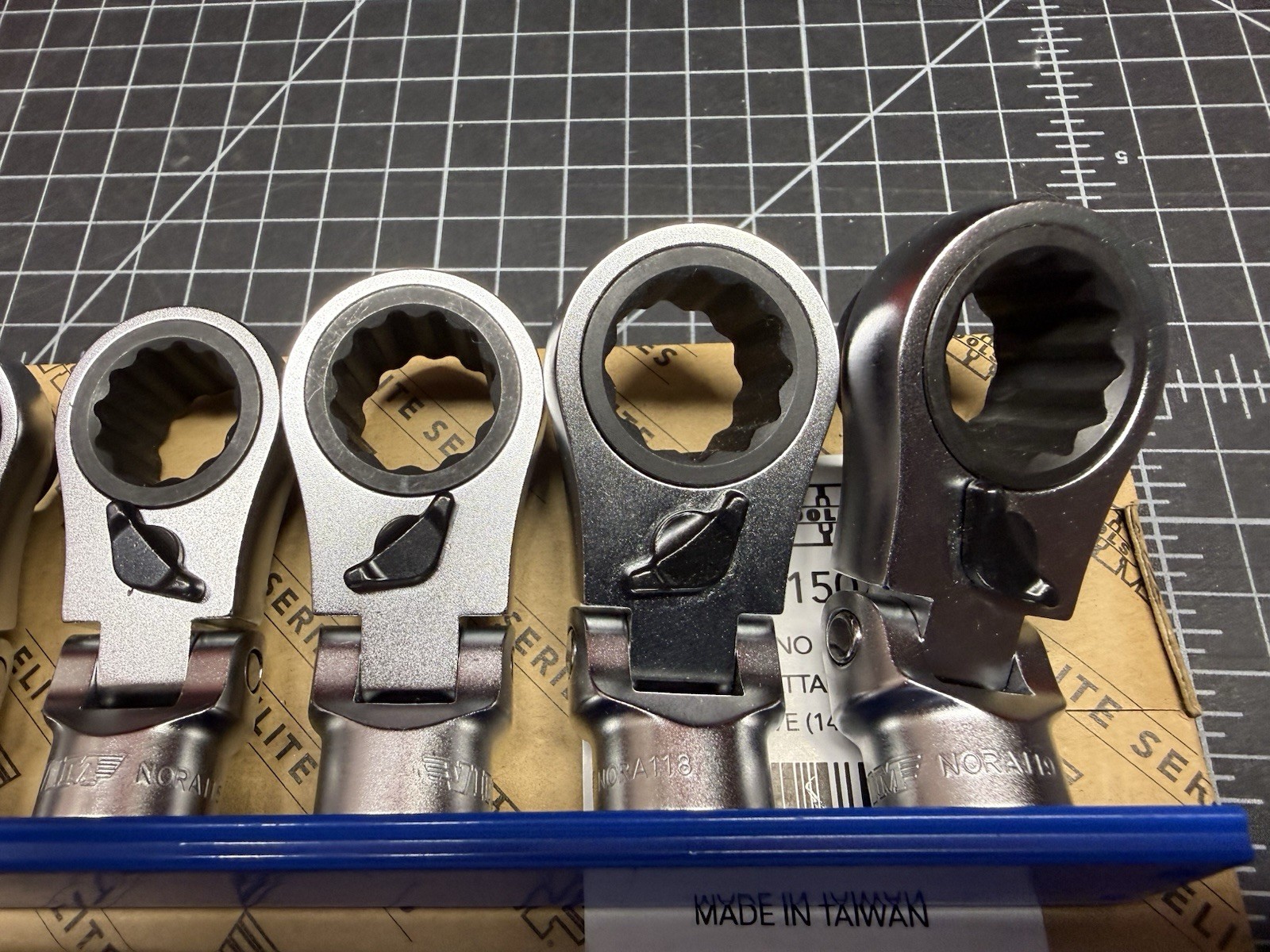 VIM Tools 12 Piece Flex Head 12 point- 8mm-19mm (Nora150 + Nora150XL) On Magrail