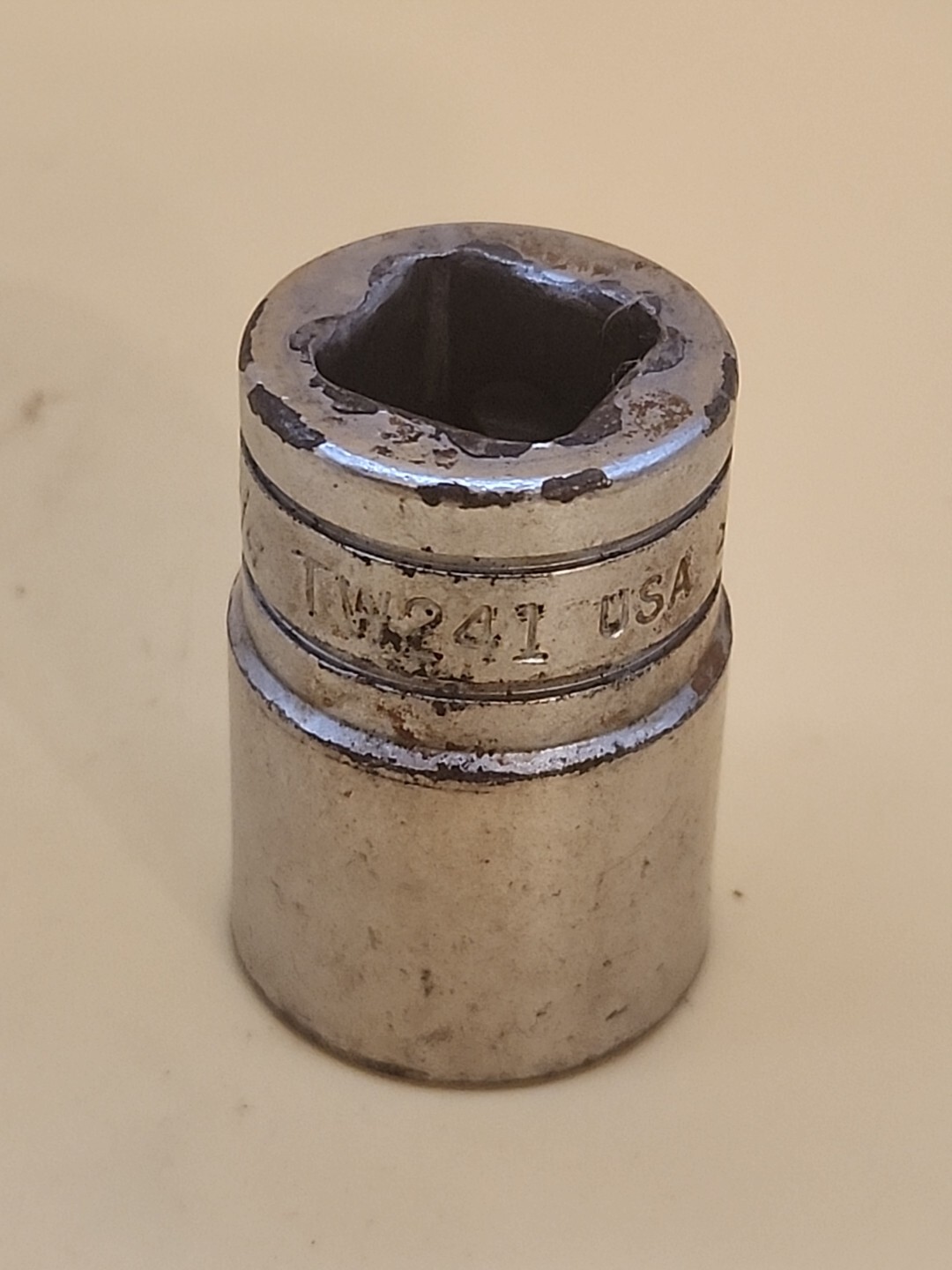 Snap-on Tools TW241 1/2″ Drive 3/4″ Shallow 6 Point SAE Socket – USA