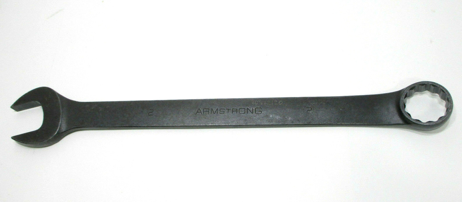 ARMSTRONG 2 in. Black Combination Wrench Large 2″ Combo Wrench 30-264 USA MADE