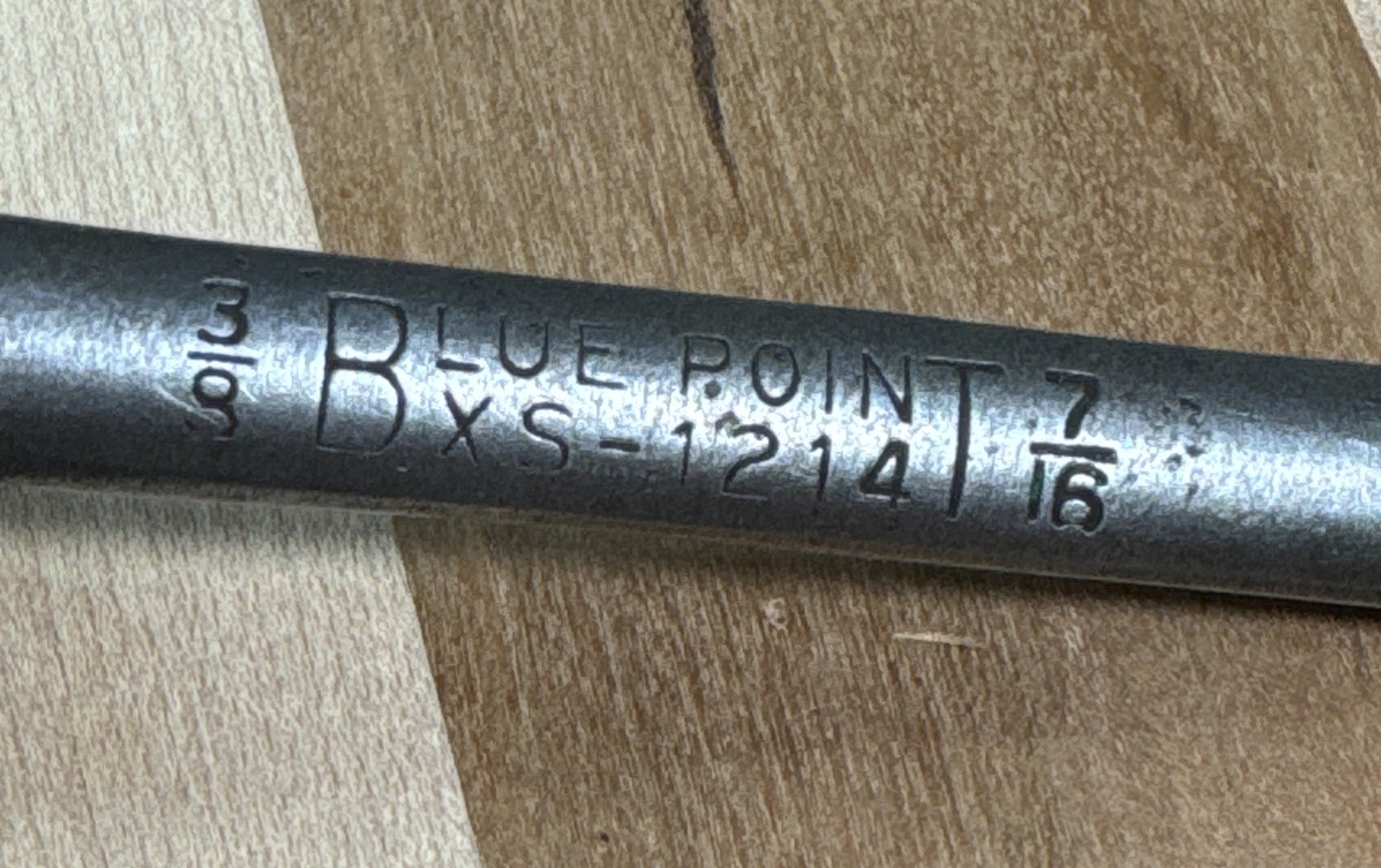 Vintage Blue Point XS-1214 XS1214 Box End Wrench 3/8” x 7/16” by Snap-On USA