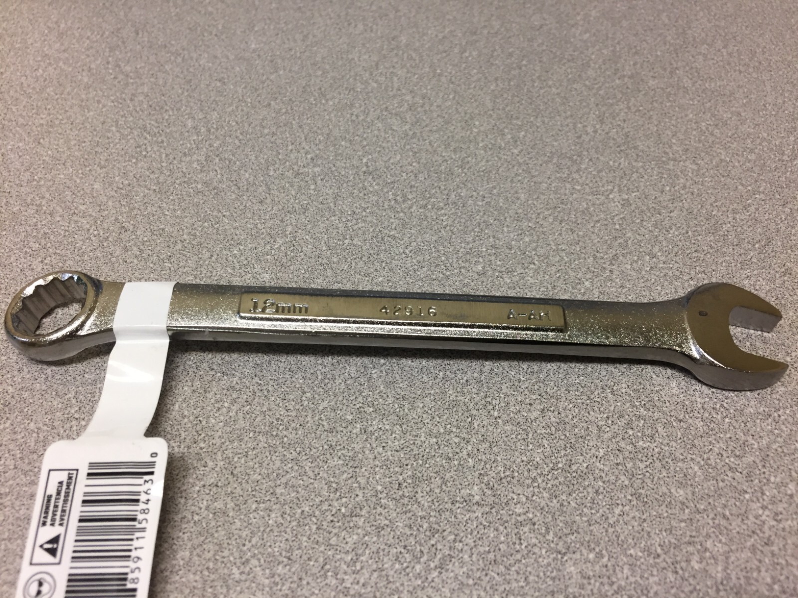 Craftsman CMMT42916 12 mm X 12 mm 12 Point Metric Combination Wrench 5.8 in. L