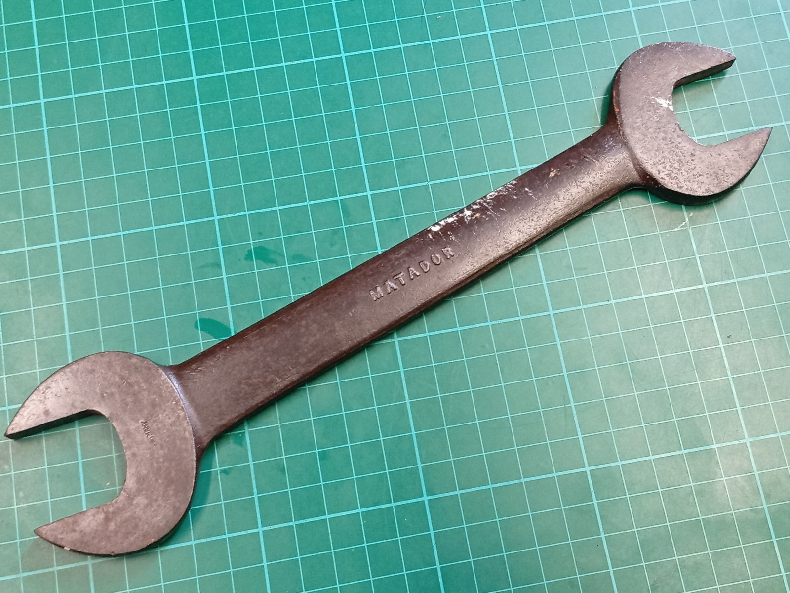 Vintage MATADOR, Super-Chrom 25mm x 28mm Open Ended Spanner