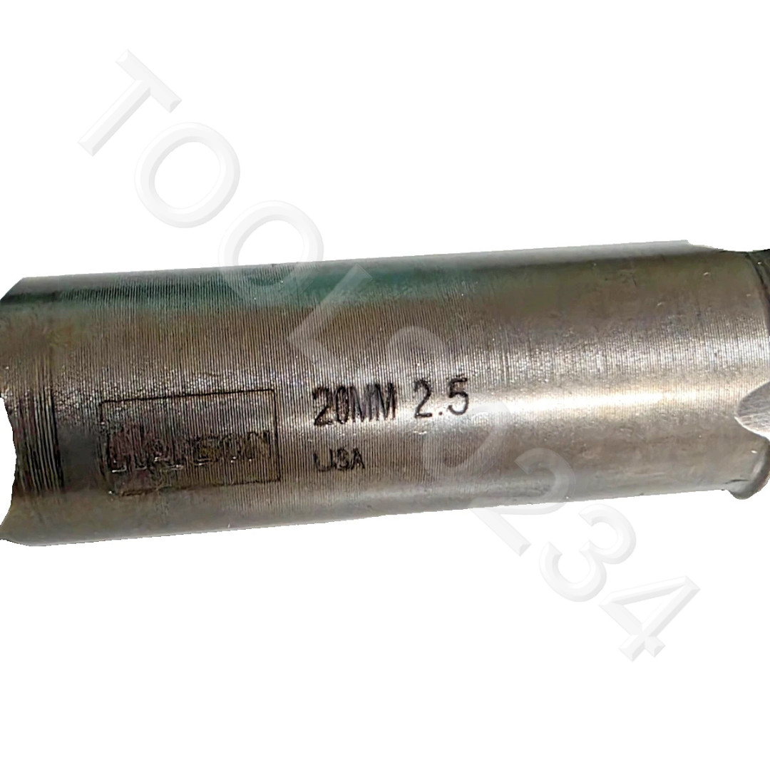 1764 ZR M20 X 2.5 Metric CS Plug Tap 4FL USA RH Irwin Hanson Carbon Steel