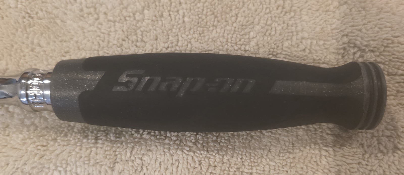 Snap-on Tools 3/8″ Drive Cynergy Soft Grip Fixed Ratchet FH100 – Power Grey