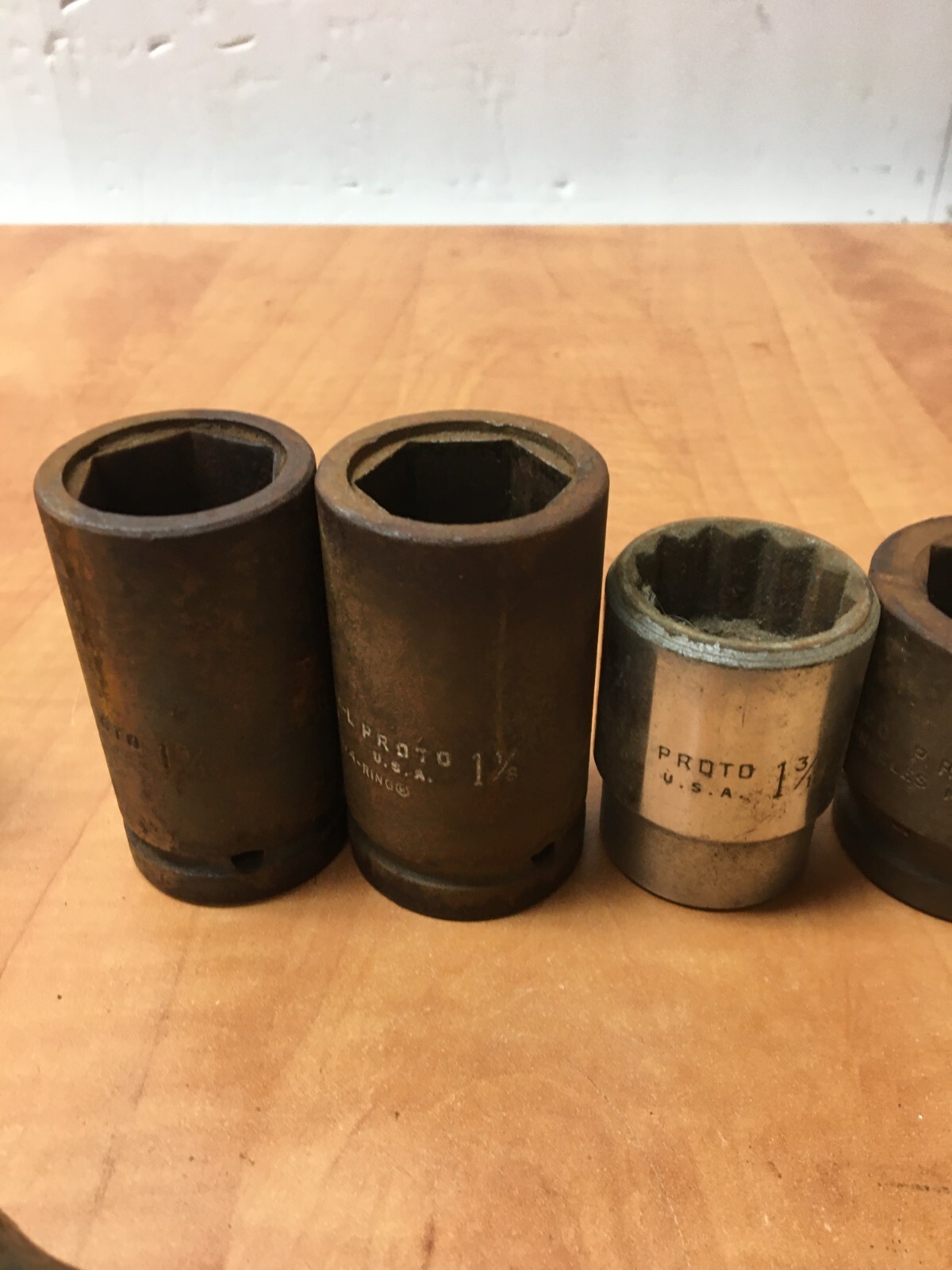 Vintage Proto Blackhawk 3/4″ Drive 12pc. Socket Set 7/8″ to 1-7/16″ READ