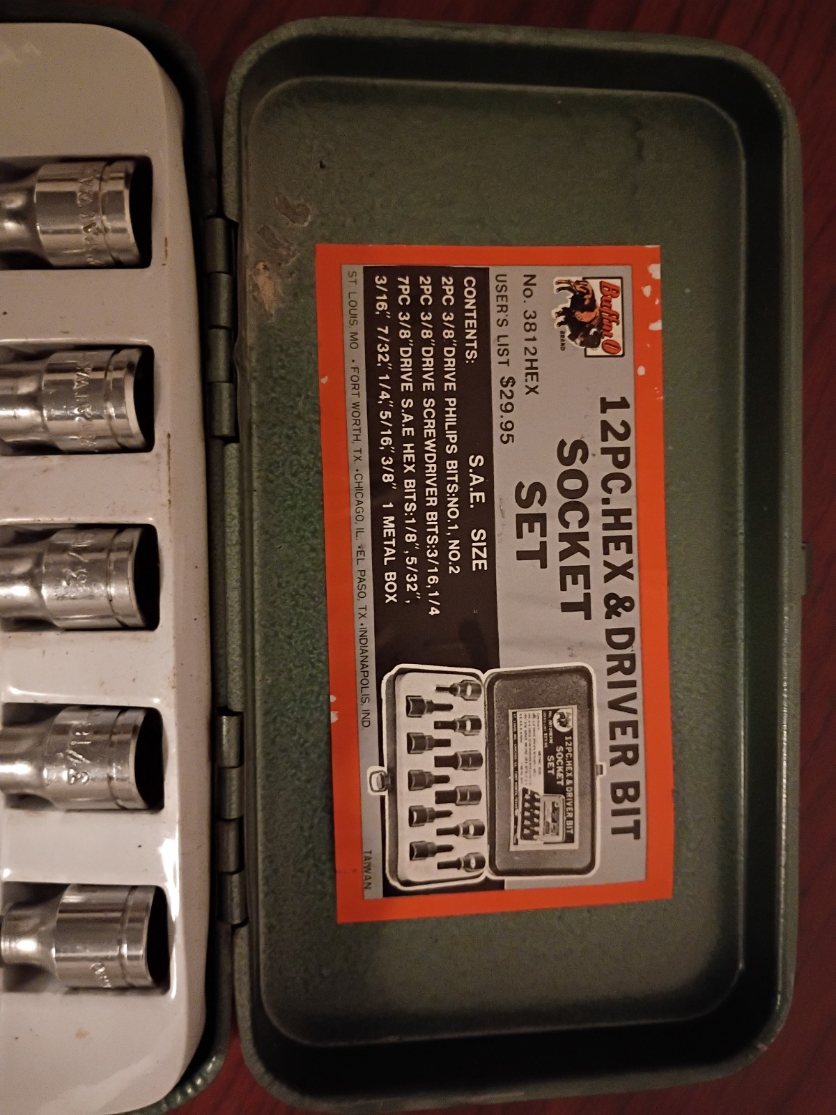 Craftsman 12pc Deep Impact Socket Set