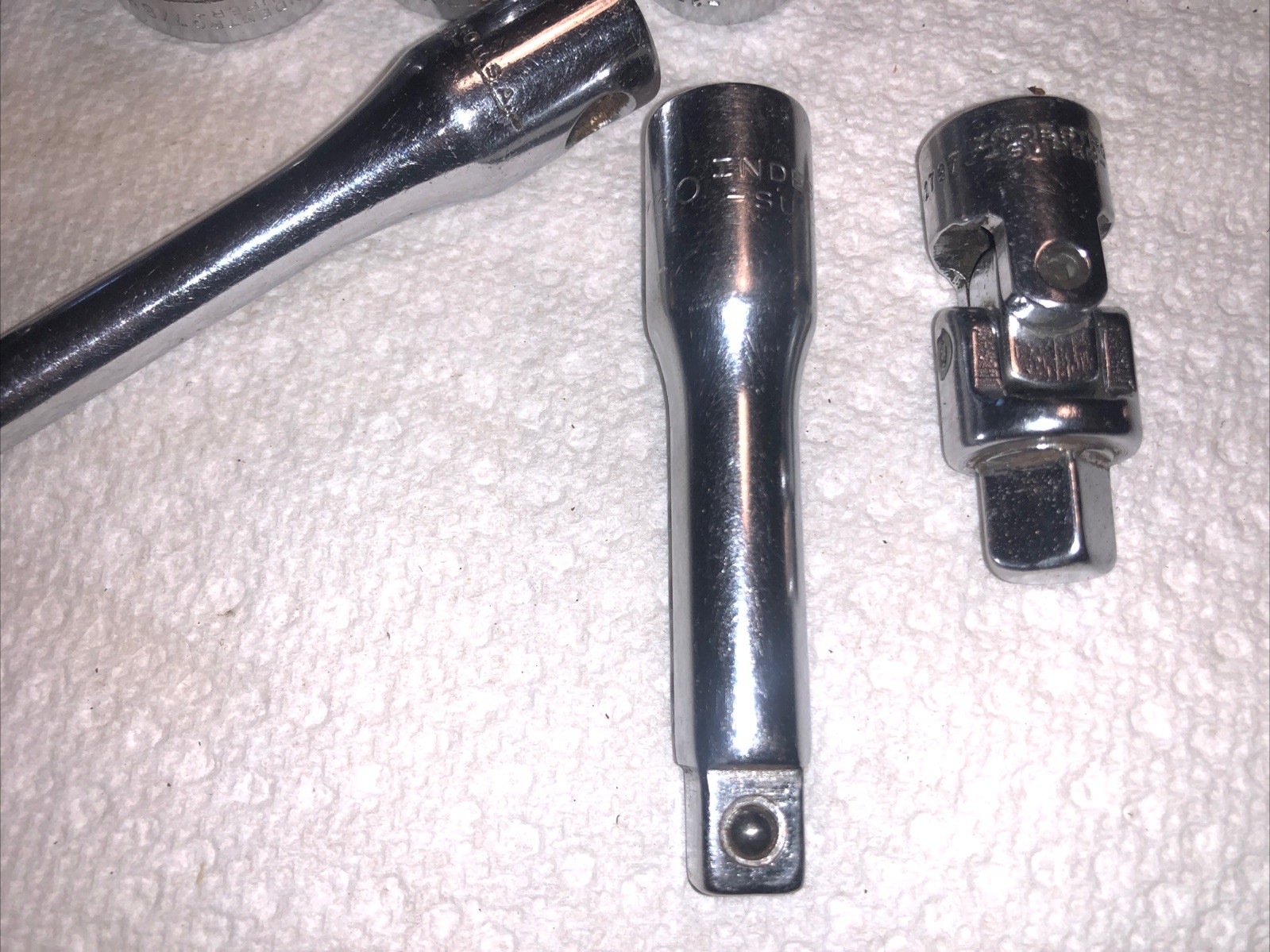 VTG INDESTRO Super 3/8” Drive Standard Socket Extension Swivel 12-Point Sockets