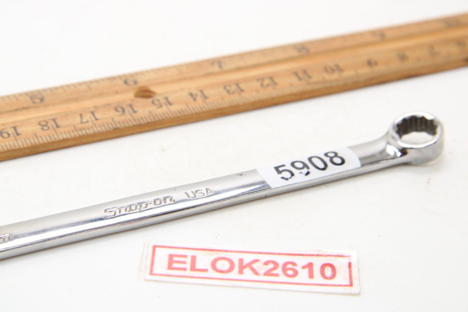 Snap-on SOEXM9 9mm 12 Point Metric Flank Drive Combination Wrench USA