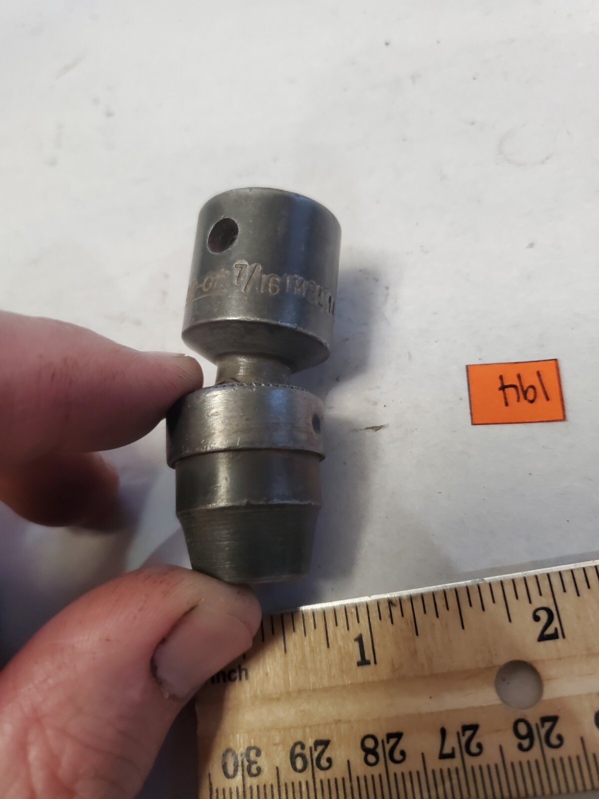 Snap-On Tools USA IMBL140D SAE 7/16” Impact Swivel Universal Socket – 1/2″ Drive