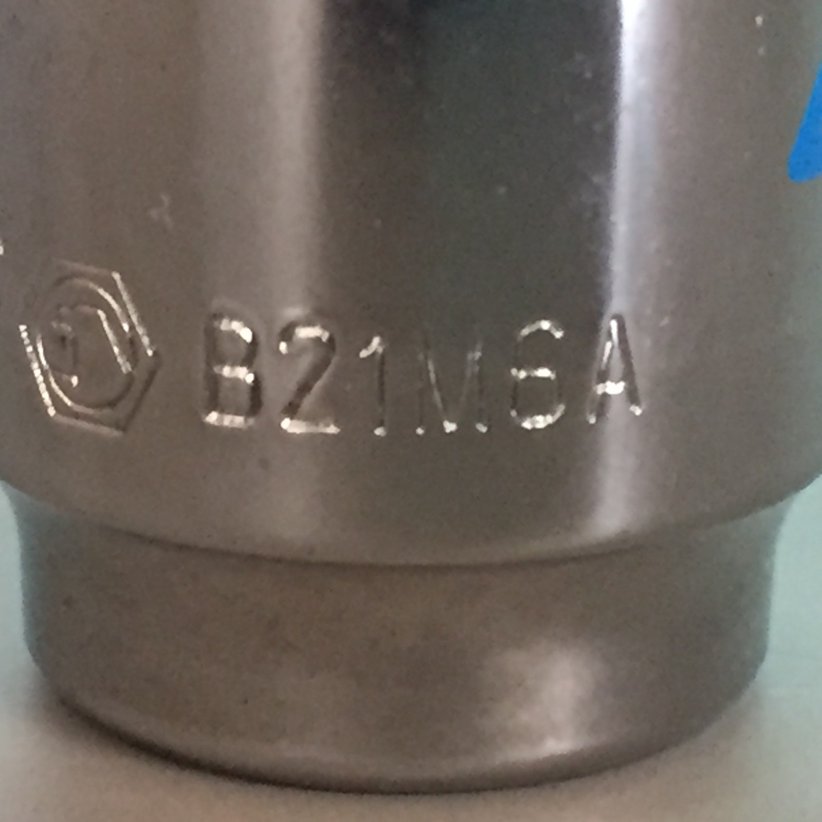 Matco Tools USA B21M6A 21mm Metric Shallow Socket 3/8″ Drive 6 Point Chrome