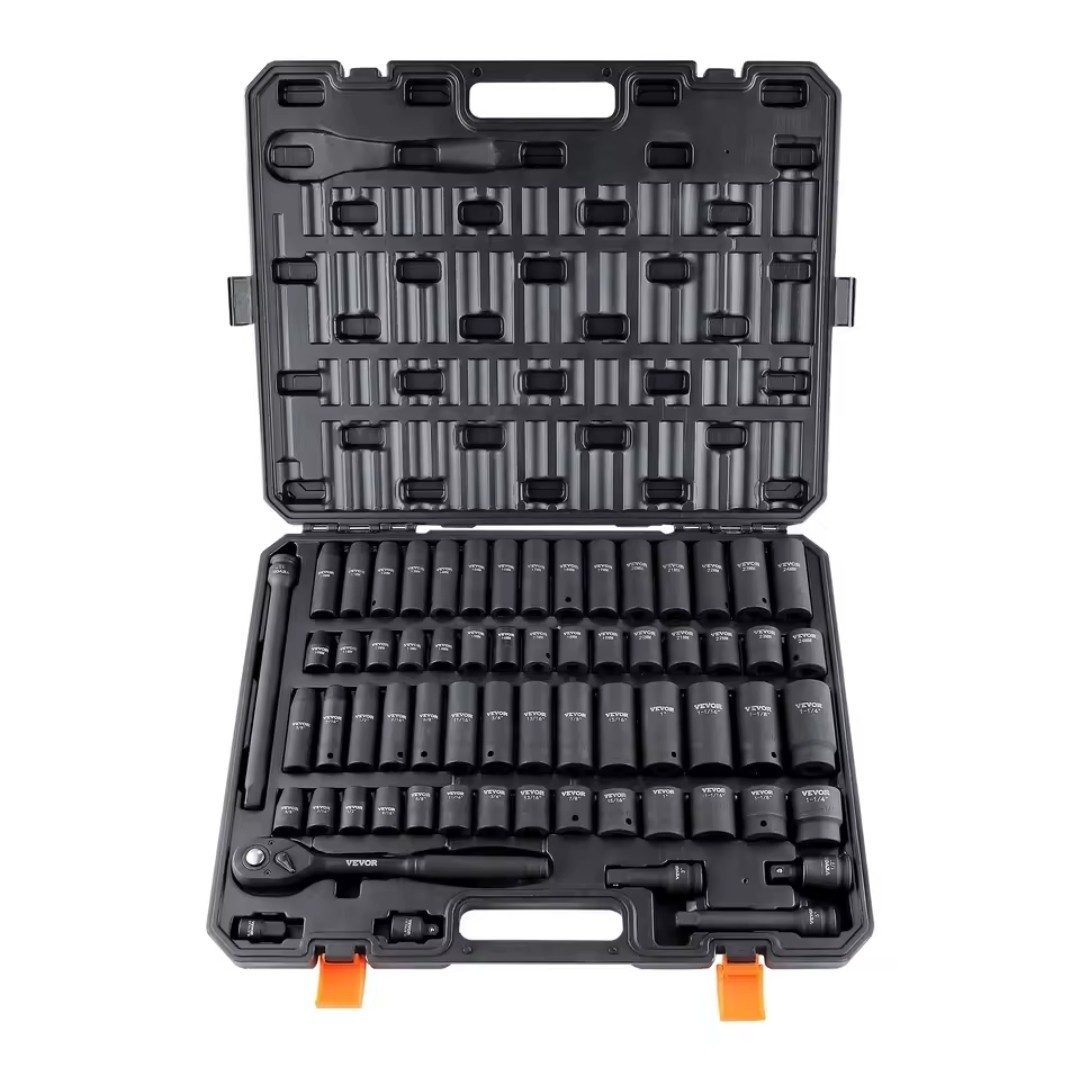 Vevor 1/2 Impact Socket 65 Pieces