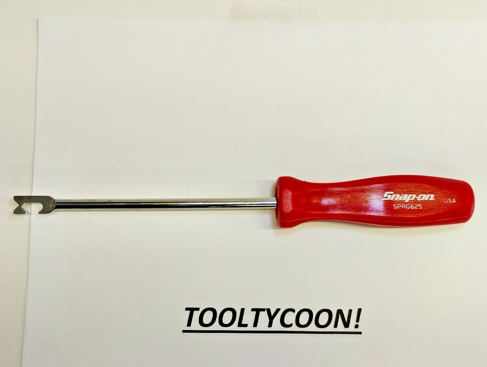 Snap-on Tools USA NEW RED 13/32″ Blade Width Push-Pull Spring Tool SPRG625R