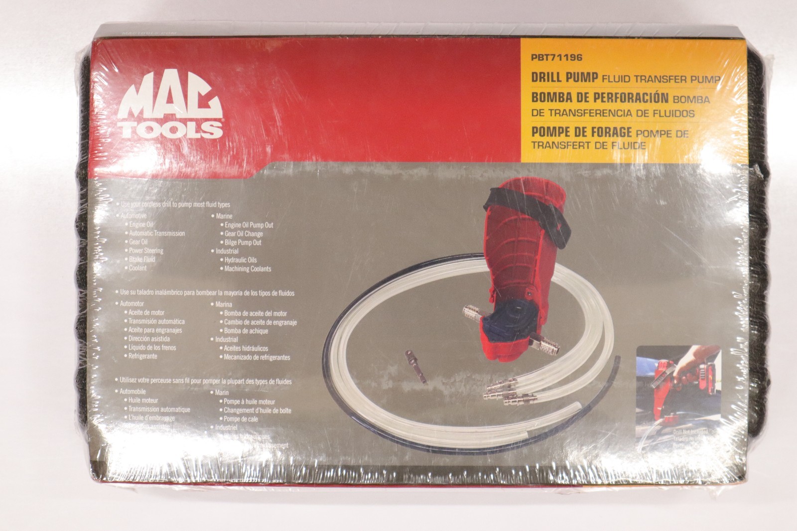 Mac Tools PBT71196 Drill Pump – Fluid Transfer Pump