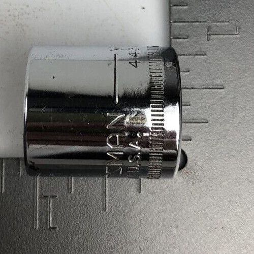 Craftsman 17mm 12 Point 3/8″ Drive Shallow Socket V 44307 Made In USA
