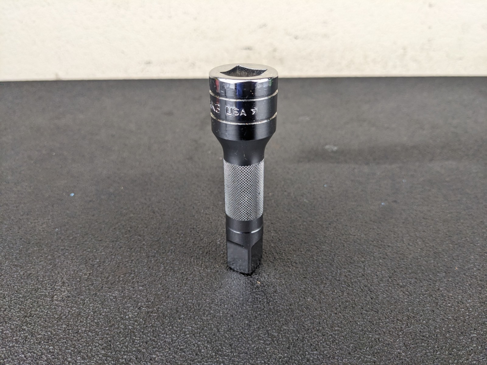 #bo272 Snap-on Tools USA NEW 1/2″ Drive 3″ Chrome Knurled Socket Extension SXK3