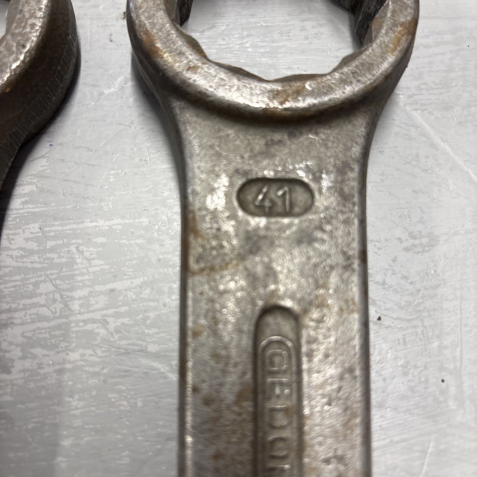 X5 Vintage Gedore Heavy Slogging Spanner’s / Wrench Made In Germany Vgc