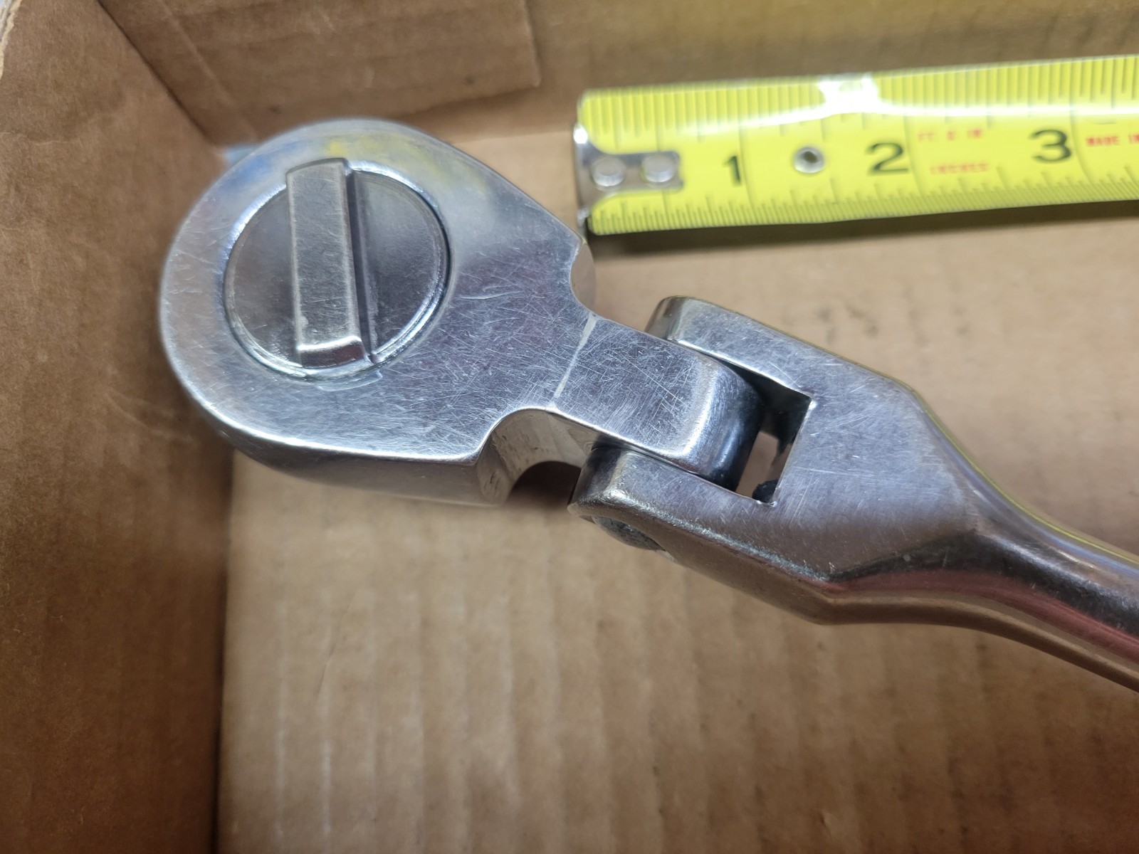 S-K Tools USA 1/2″ Drive Long Handle 17-1/2″ Flex Head Ratchet No 42472