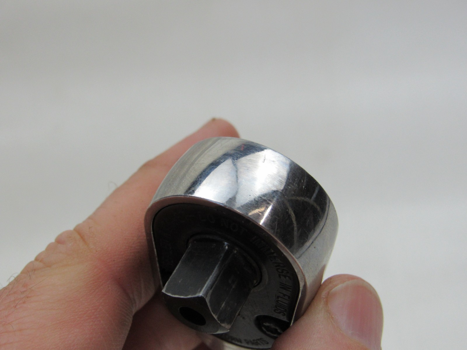Snap-on 3/8″ Drive Chrome Quick Release Ratchet Dual 80 FR80