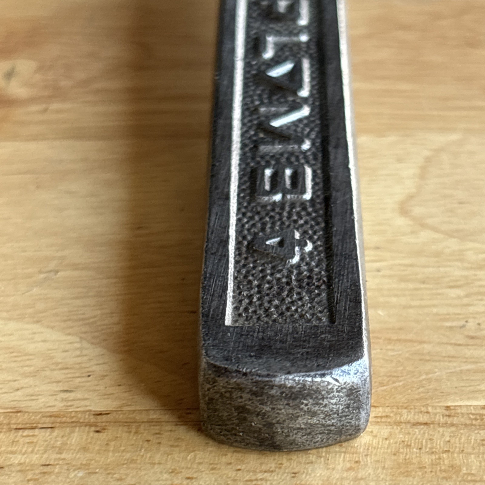 Plomb 10.25″ Ratchet 1/2″ Drive Pebble Handle 5449 Plvmb Plumb Vtg USA