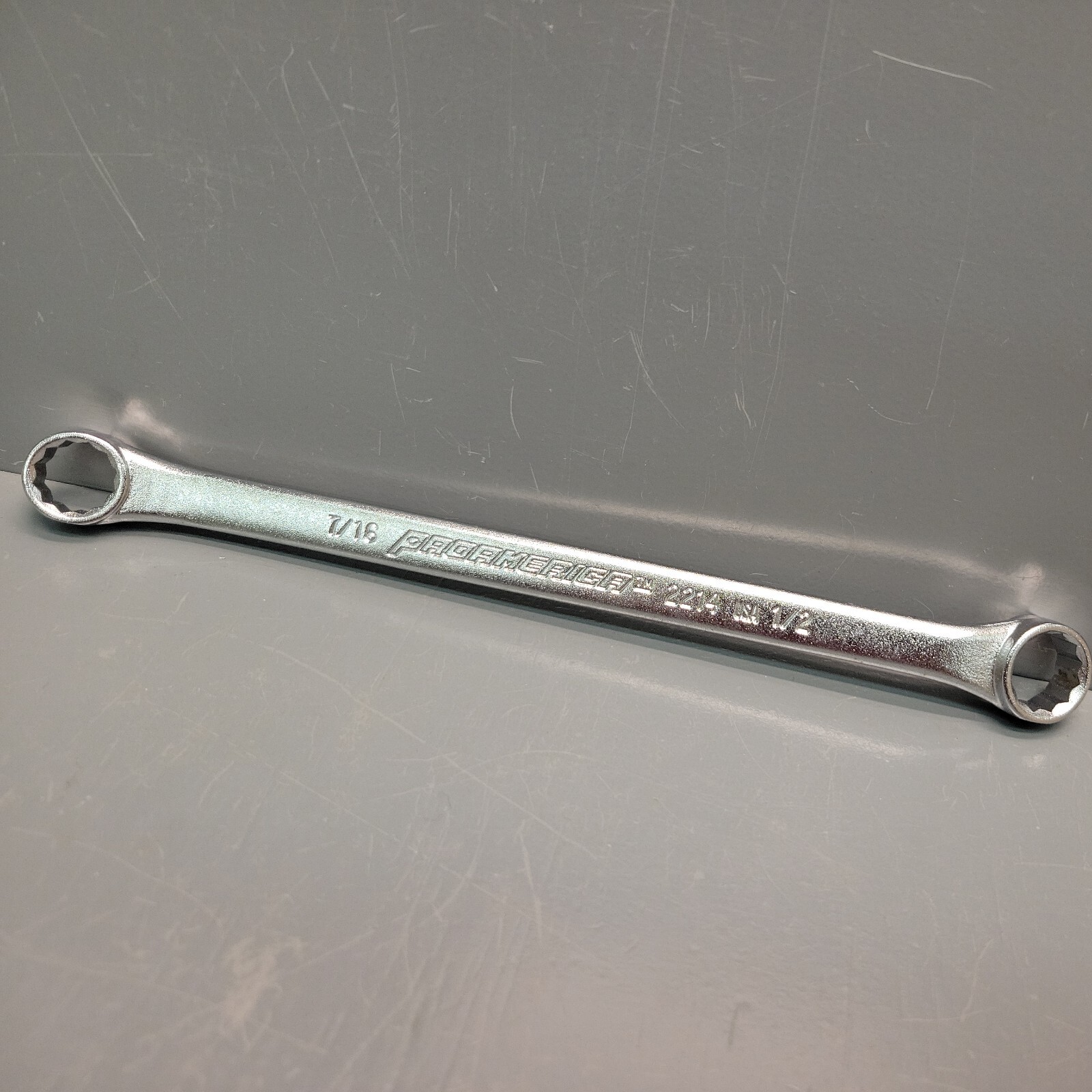 ProAmerica 2214 Wrench Box End 7/16″ x 1/2″ For the Mechanic & Craftsman NOS USA