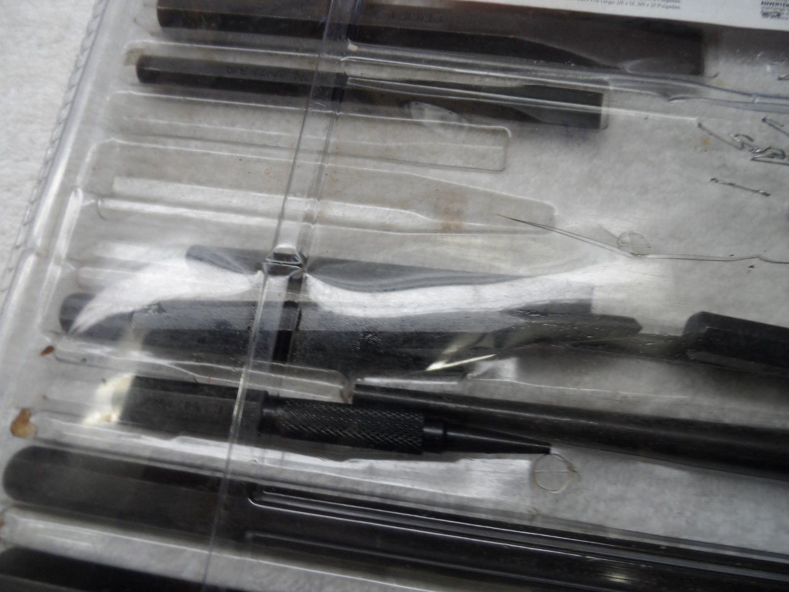 Craftsman Punch Chisel Alignment Set, made in China, 16 pcs – PN 43113 (package)