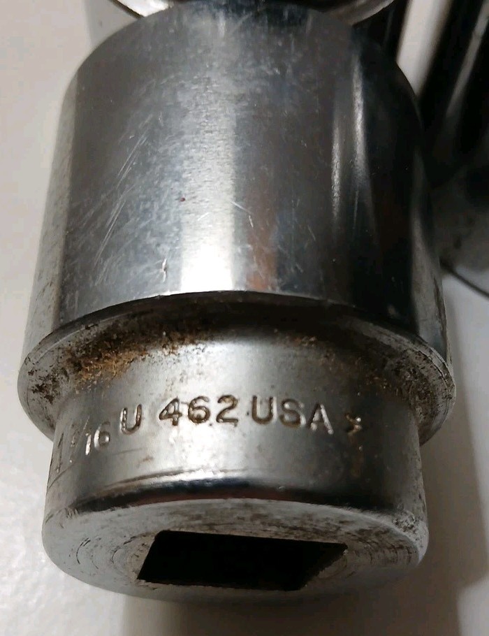 Blue Point Vtg U562 1 3/4″, U462 1 7/16″, U442 1 3/8″ SAE Socket Lot of 3