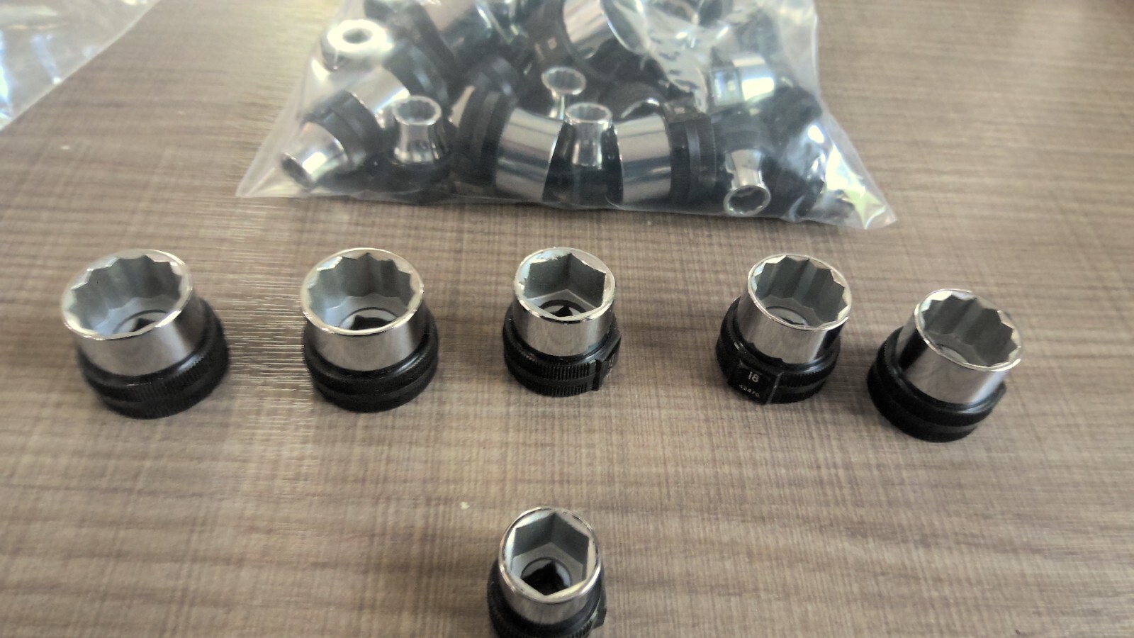 VTG Craftsman Plastic Collar USA sockets SAE&Metric Read Choose! Must Buy 4! NEW