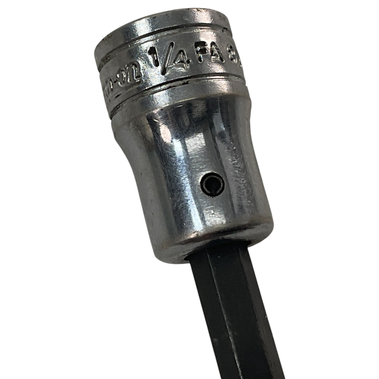 Snap-on Hex Bit Socket 1/4″ SAE 3/8″ Drive FA8A Sold As Pictured Mechanic Tool