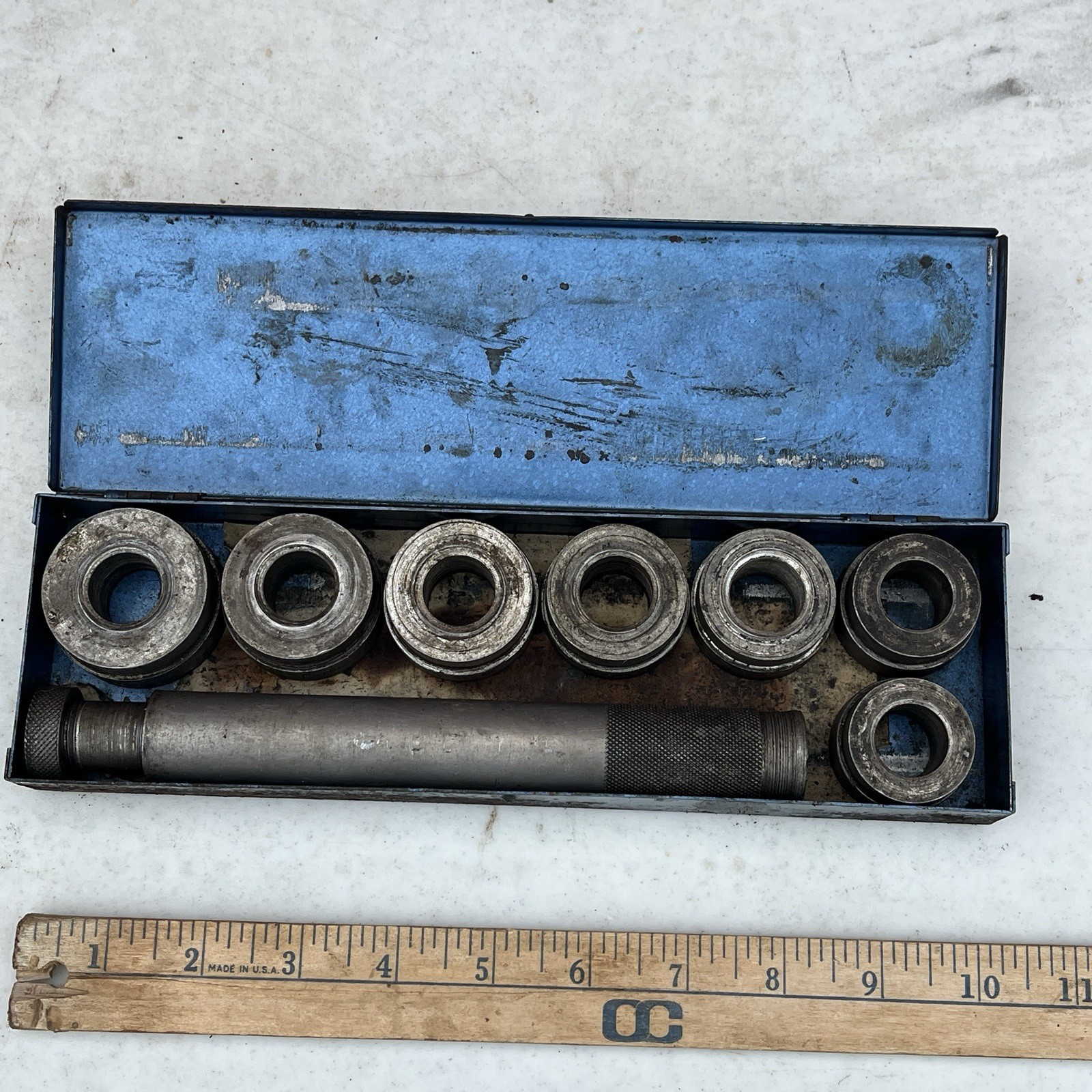 Blue Point Drive A-158 Bushing Remover and Inserter Set – Snap-On Tools 7 Sizes