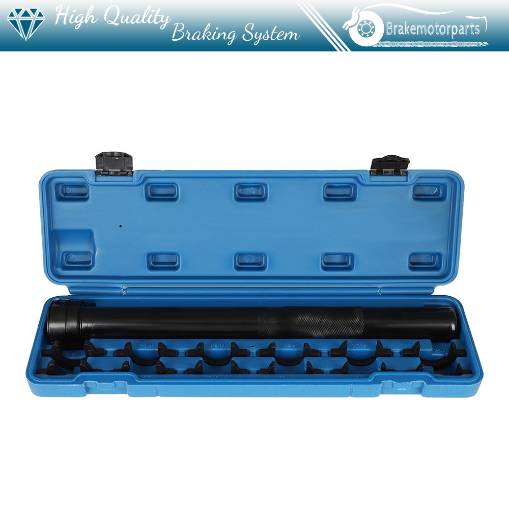 13pc New Inner Tie Rod Removal Installation Tool Set with 12 SAE Metric Adaptors