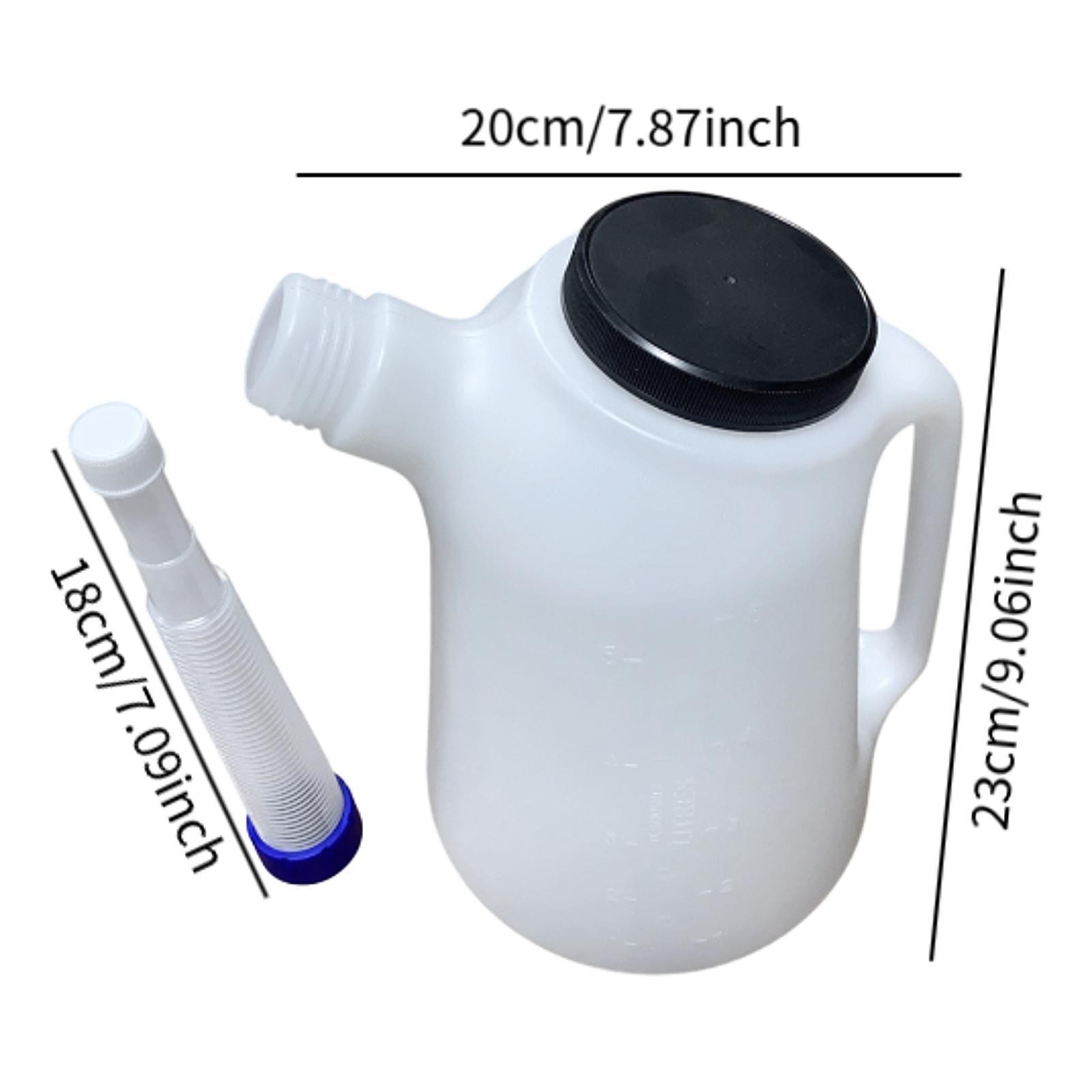 5L Oil Measuring Container Motor Jug with Cap Automotive Oil Dispenser