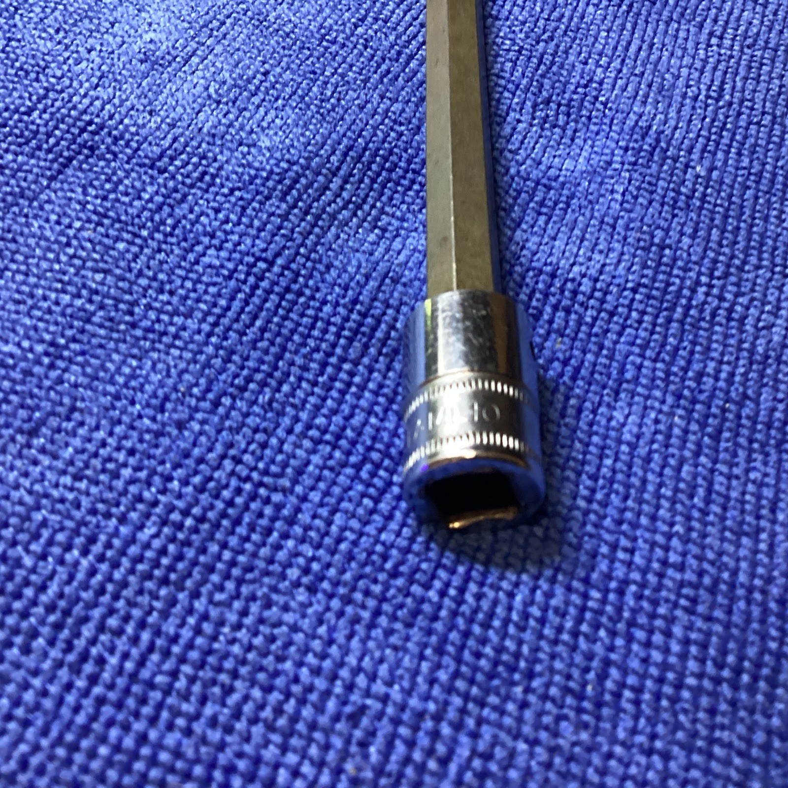 Snap On FAML10 3/8 Drive x 10mm Metric Extra Long Hex Bit Socket Driver USA