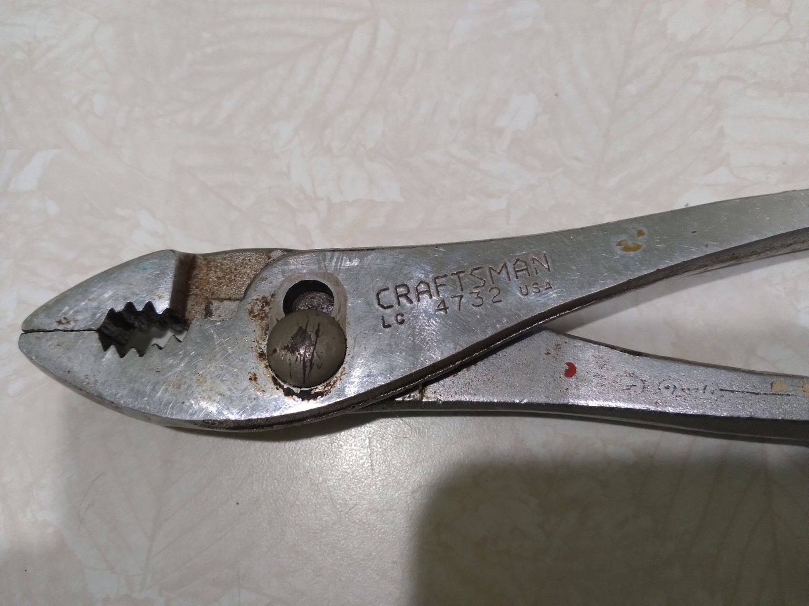 Craftsman LC 4732 Hose Clamp Pliers 8.5″ Long Vintage Made In USA