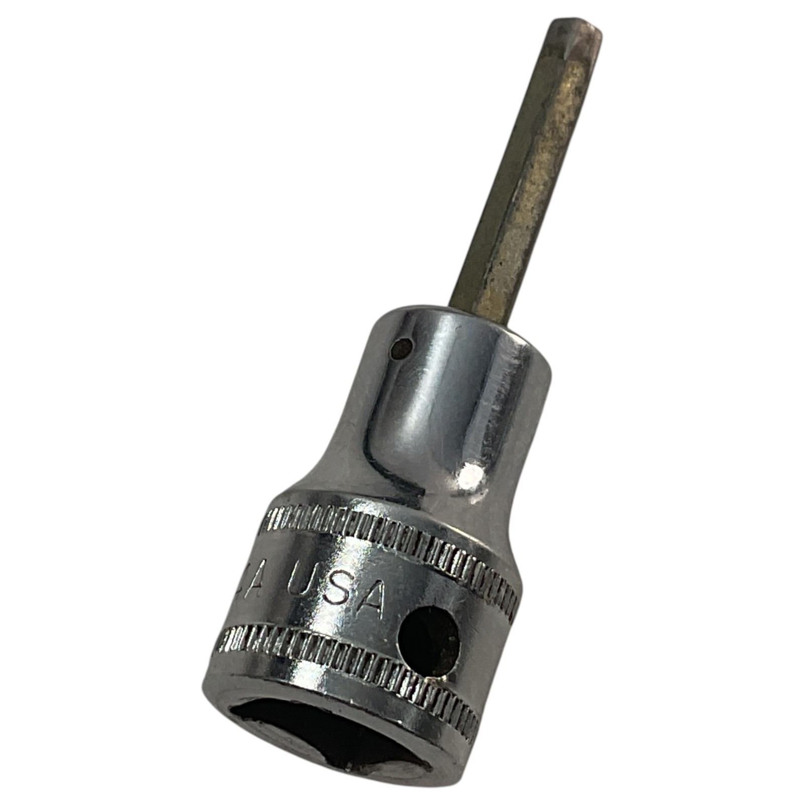 Snap-on Hex Bit Socket 4mm 6 Point 3/8″ Drive FAM4A Sold As Pictured Mechanic